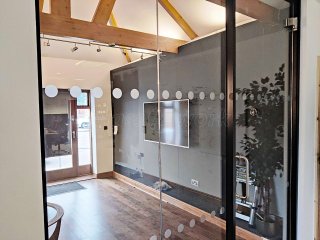 Senses Web Solutions (Stourbridge, West Midlands): Glass Office Partition Door and Side Panel
