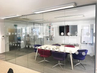 Fanfinders Ltd (Shoreditch, London): Corner Room, Acoustically Glazed With Framed Door