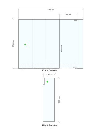 Signs Express (Norwich, Norfolk): Glass Office Interior Corner Room With Notching