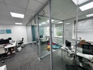 Smart Clinic (Northwich, Cheshire): Double Glazed Glass Office Partitions