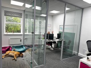Smart Clinic (Northwich, Cheshire): Double Glazed Glass Office Partitions