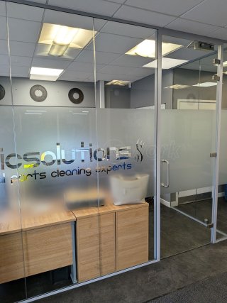 Sonic Solutions (Huddersfield, West Yorkshire): Laminated Acoustic Glass Corner Office