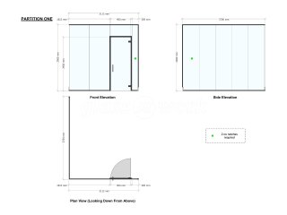 South Of England Investments (Liverpool, Merseyside): Frameless Glass Corner Office