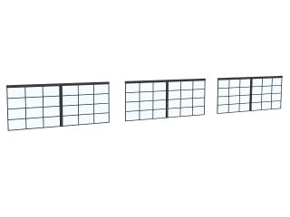 Stef and Philips (Southgate, London): T-Bar Art Deco Glass Office Partitions