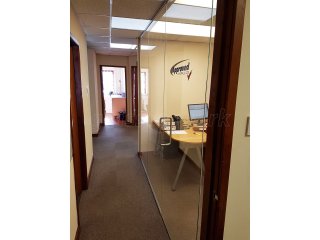 Approved Hydraulics Ltd (Stockport, Cheshire): Glass Office Partition Including Frameless Door