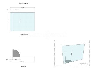 Approved Hydraulics Ltd (Stockport, Cheshire): Glass Office Partition Including Frameless Door