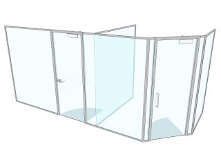 Sunflower Medical (Bradford, West Yorkshire): Acoustic Glass Office Partitions