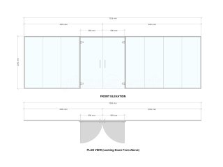 Syntax Integration (Marylebone, London): Glass Partition With Double Doors