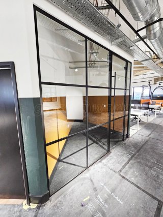 TASK (Borehamwood, Hertfordshire): T-Bar Warehouse-Style Laminated Acoustic Glazing