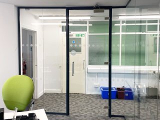 TC Group (Mangotsfield, Bristol): Glass Corner Office Pod