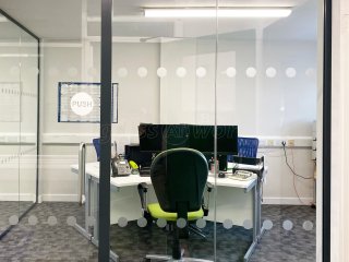 TC Group (Mangotsfield, Bristol): Glass Corner Office Pod