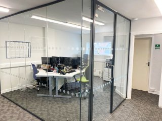 TC Group (Mangotsfield, Bristol): Glass Corner Office Pod