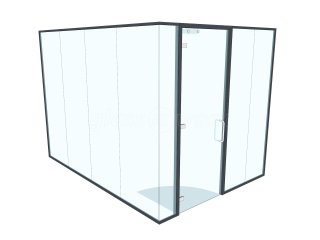TC Group (Mangotsfield, Bristol): Glass Corner Office Pod