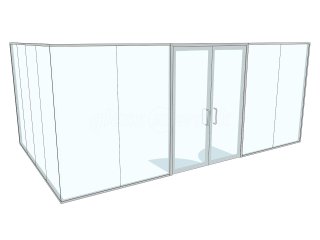 TT Electronics (Fairford, Gloucestershire): Acoustic Glass Office And Meeting Room