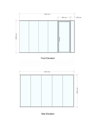 TT Electronics (Fairford, Gloucestershire): Acoustic Glass Office And Meeting Room