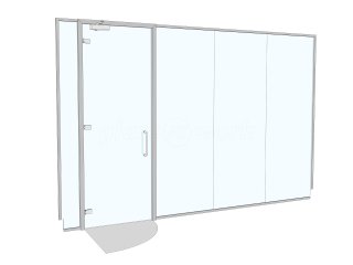 Talking Lab (Waterlooville, Hampshire): Acoustic Glass Office Partition
