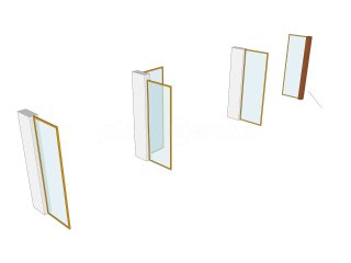 Tandoori Hut Restaurant (Barnsley, South Yorkshire): Glass Room Dividers With Gold Framework