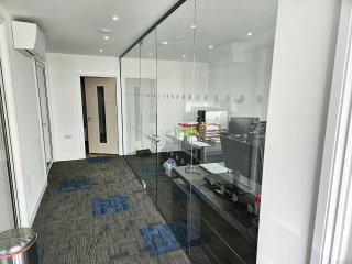 Tanners Homes (Epping Forest, Essex): Toughened Glass Office Partition