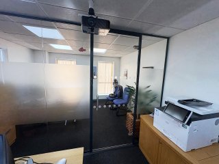 TapcoEnpro (Barnsley, South Yorkshire): Glass Office Partition With Soundproofing