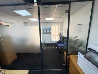 TapcoEnpro (Barnsley, South Yorkshire): Glass Office Partition With Soundproofing