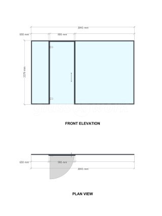 TapcoEnpro (Barnsley, South Yorkshire): Glass Office Partition With Soundproofing