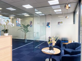 Tax Assist - Leicester (Leicester, Leicestershire): Toughened Glass Office Partitions