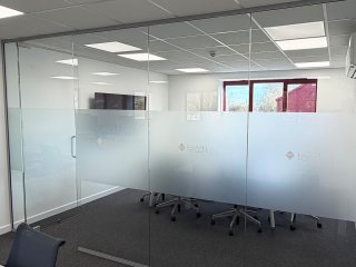 Tecch Limited (Milton Keynes, Buckinghamshire): Frameless Glass Office Partition
