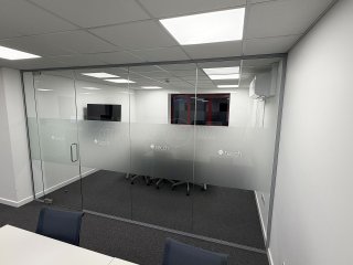 Tecch Limited (Milton Keynes, Buckinghamshire): Frameless Glass Office Partition