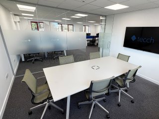 Tecch Limited (Milton Keynes, Buckinghamshire): Frameless Glass Office Partition