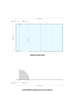 Tecch Limited (Milton Keynes, Buckinghamshire): Frameless Glass Office Partition