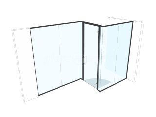 Teemo Designs (Peterborough, Cambridgeshire): Stepped Glass Partition Wall Using Acoustic Glazing
