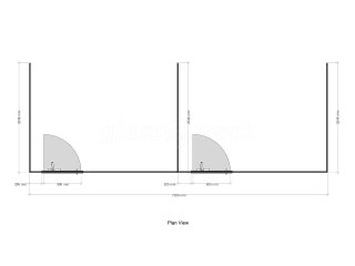 The Finance Hub (Tunbridge Wells, Kent): T-Bar Black Framed Glass Office Pods