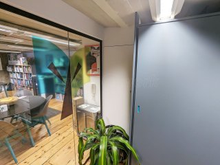 The Literacy Tree (Clerkenwell, London): Glass Office Partition With Acoustic Glass