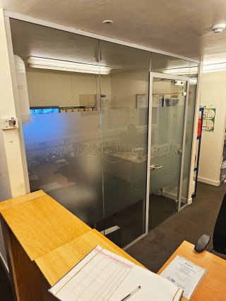 The Property Crew (Milton Keynes, Buckinghamshire): Glass Office Partition