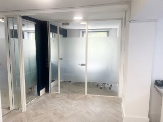 The Wimpole Clinic (Harley Street, London): Acoustic Glass Office Partitions and Consultation Rooms