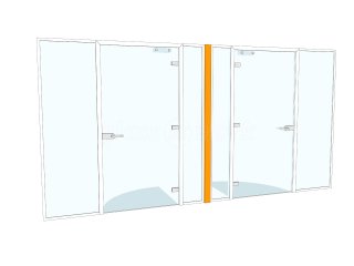 The Wimpole Clinic (Harley Street, London): Acoustic Glass Office Partitions and Consultation Rooms