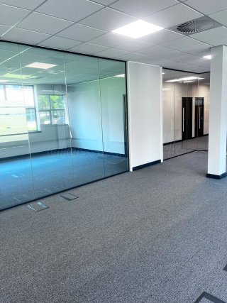 Trinity Facilities Management (Shoreditch, London): Laminated Acoustic Glass Office Partitions