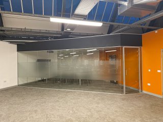 Two Plus Two (Newcastle upon Tyne, Tyne and Wear): Warehouse Acoustic Glass Office