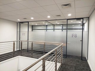 UB Team (Warwick, Warwickshire): Glass Offices With Glass Doors