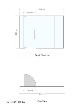 UK Alternative Energy (Lincoln, Lincolnshire): Frameless Glass Office Partitions