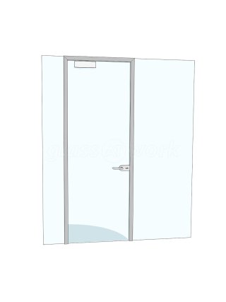 Urm Group (Knottingley, West Yorkshire): Glass Office Partitions With Logo Window Film