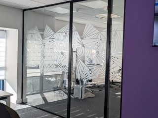 Union Business Finance (Hemel Hempstead, Hertfordshire): Acoustic Glass Office Partition