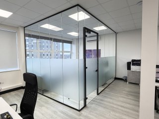 VPC Accountants (Harrow, Greater London): Acoustic Glass Corner Offices