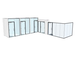Valley Projects (Fernhurst, Surrey): Glass Office Fit-Out Using Toughened Glazing
