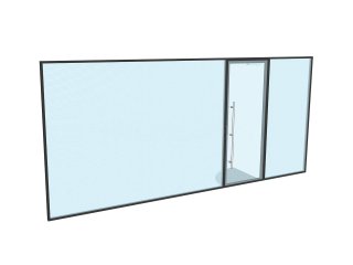 Welwyn Homes Ltd (Stevenage, Hertfordshire): Double Glazed Glass Office Partitions and Doors