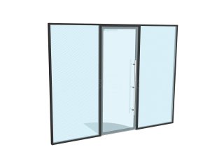 Welwyn Homes Ltd (Stevenage, Hertfordshire): Double Glazed Glass Office Partitions and Doors