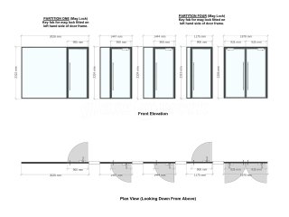 Welwyn Homes Ltd (Stevenage, Hertfordshire): Double Glazed Glass Office Partitions and Doors
