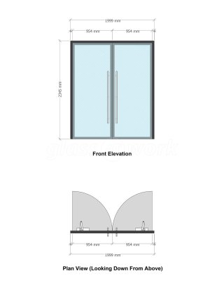 Welwyn Homes Ltd (Stevenage, Hertfordshire): Double Glazed Glass Office Partitions and Doors