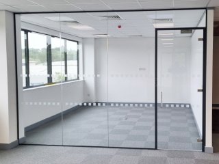 Westfield Properties  (Lymington, Hampshire): Frameless Glass Office Fitout