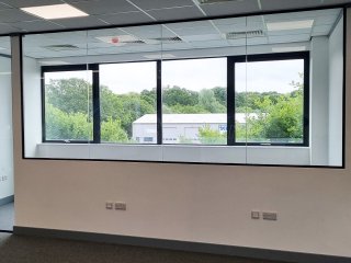Westfield Properties  (Lymington, Hampshire): Frameless Glass Office Fitout